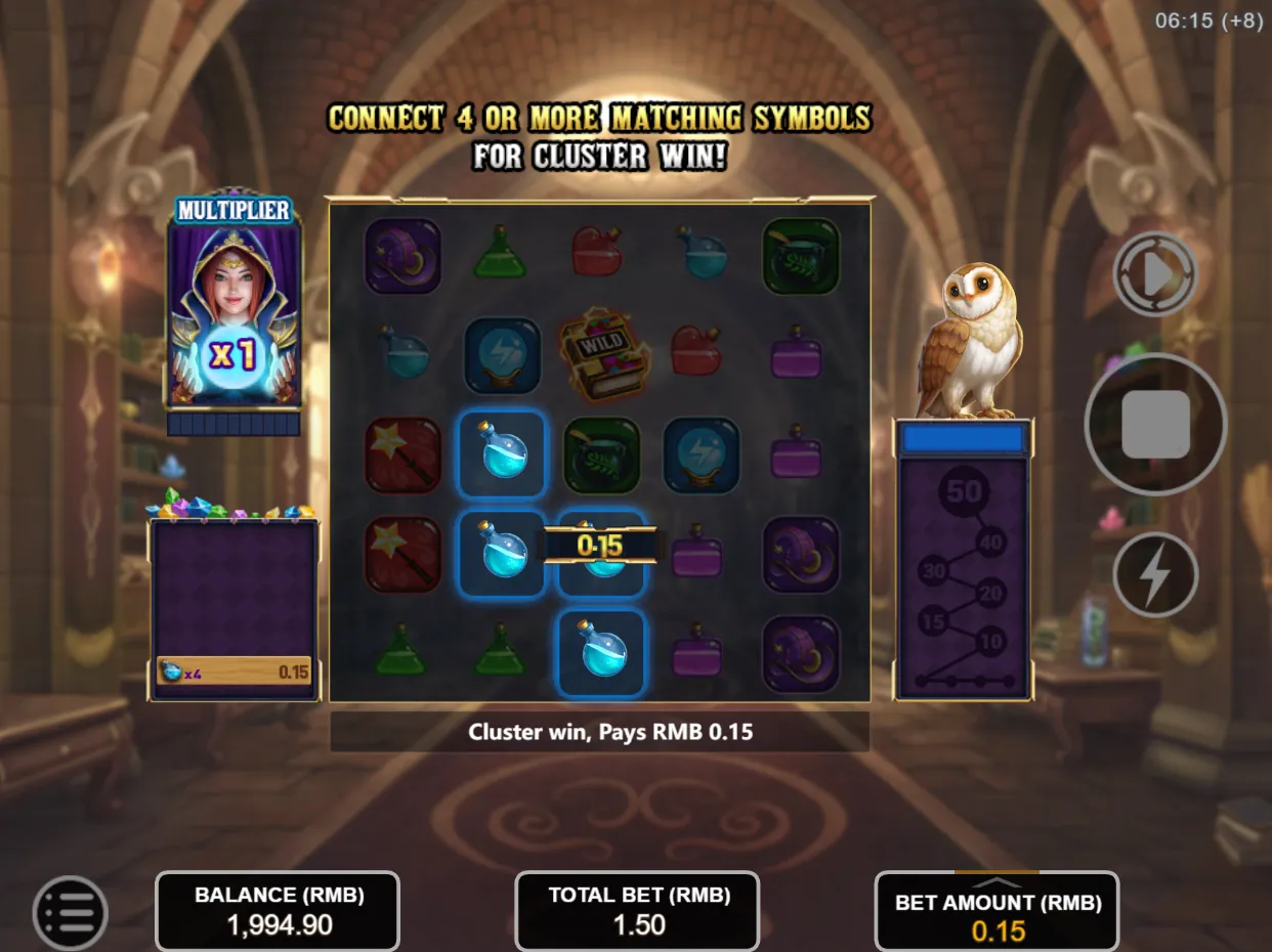 Magic Tower: Cluster Win