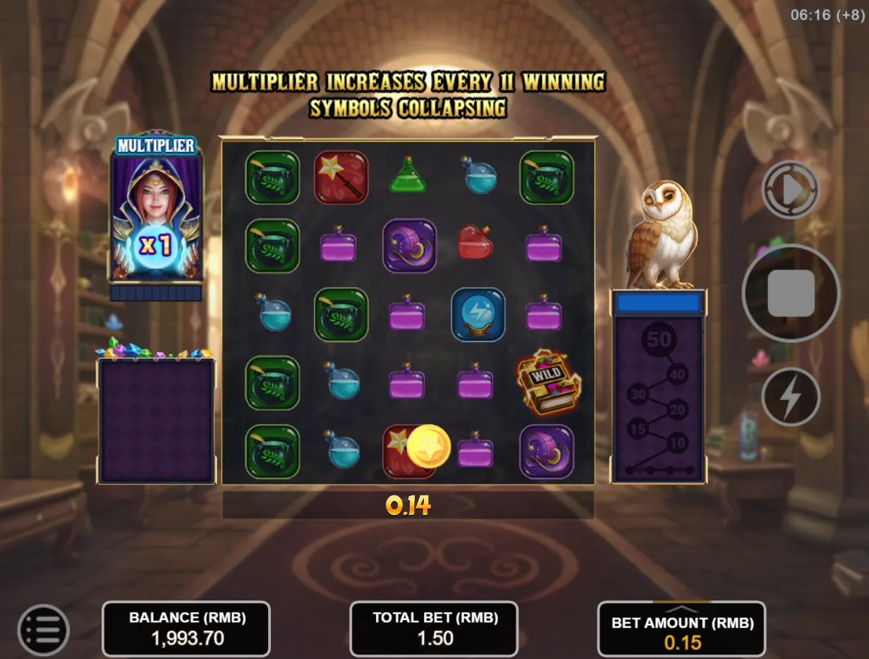 Magic Tower: Cluster Win demo